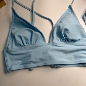 Wild Fable Light Blue Bikini Set